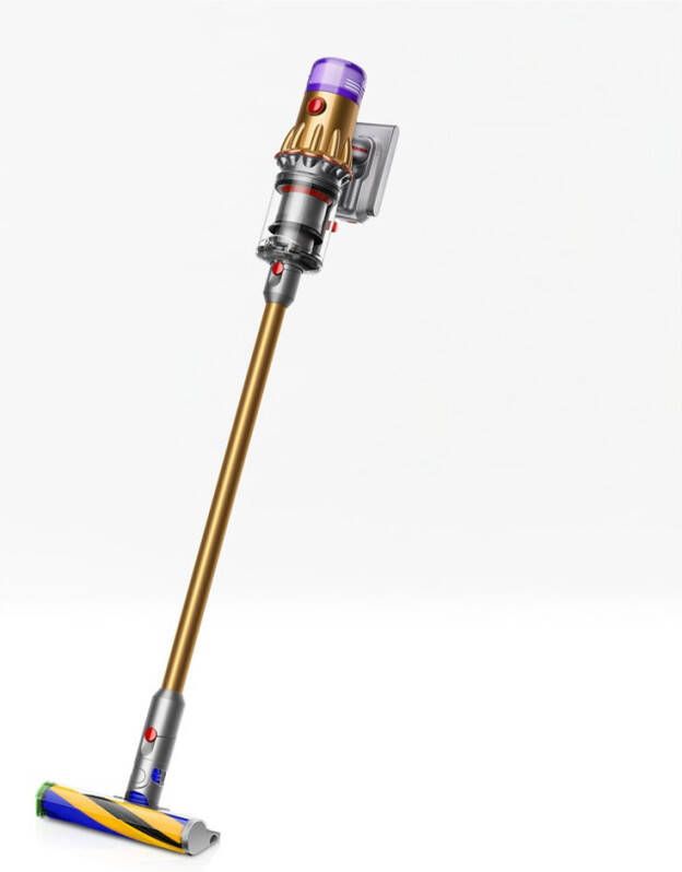 Dyson V12 Slim Complete snoerloze steelstofzuiger 123, 4 cm sprayed gloss gold/gloss gold