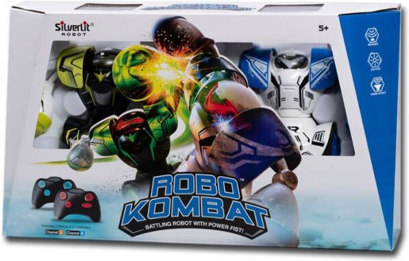 Silverlit Robot RC Robo Kombat Robots met Licht en Geluid 2 Stuks