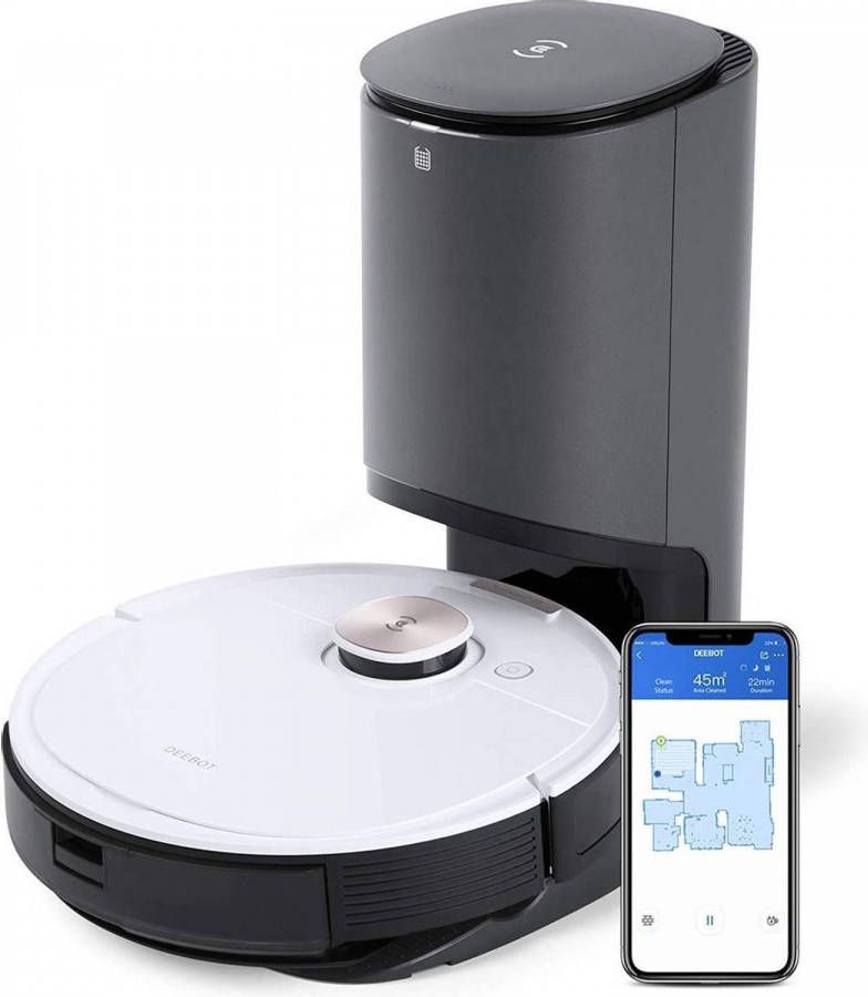 Ecovacs Ozmo T8+ Robotstofzuiger Met Dweilfunctie