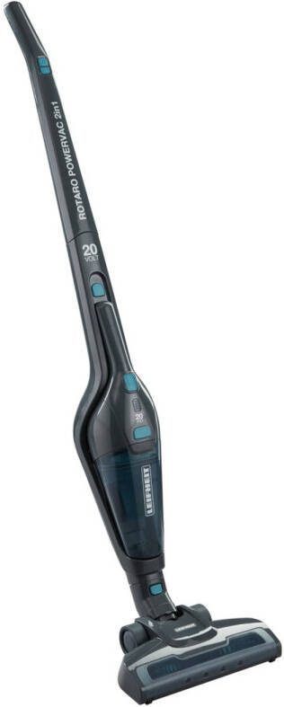 Leifheit rotaro powervac 2in1 20V Steelstofzuiger Antraciet