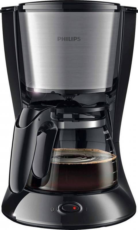 Philips Filterkoffiezetapparaat Daily Collection Hd7462/20 Zwart/metaal 1, 2l