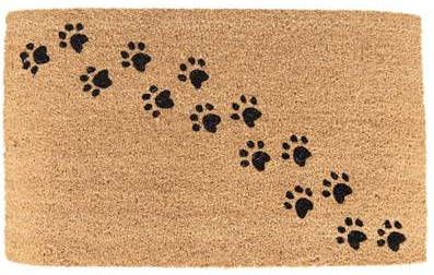 Clayre & Eef Bruine Deurmat 75*45*1 Cm Mc140