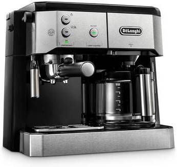 Katholiek Leerling totaal De'Longhi BC0421.S Combi Espresso & Filter Koffiezetapparaat -  Stofzuigerswebshop.be