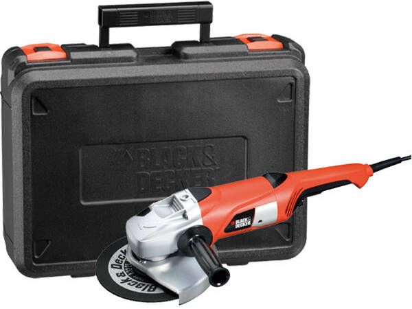 Black+Decker KG2000K Haakse Slijper In Koffer 2000W 230mm