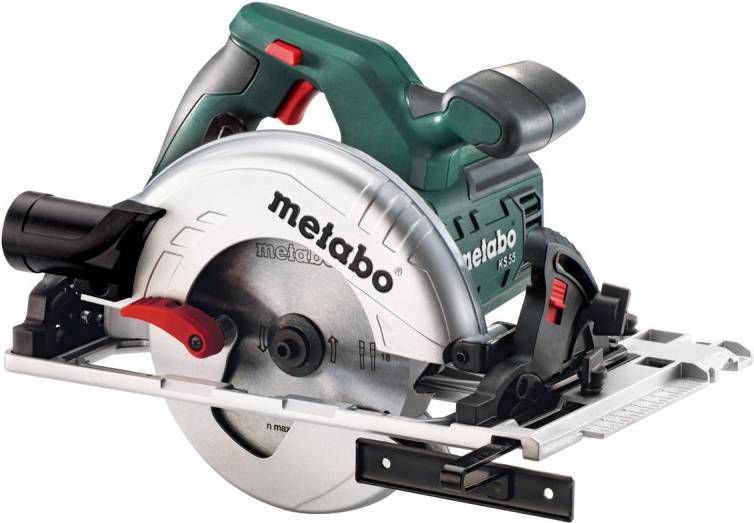 Metabo KS 55 FS Cirkelzaag in Metaloc 1200W 160mm