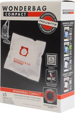 Rowenta 2681009089 stofzuigerzak fleece(doos)Wonderbag Compact 5st.