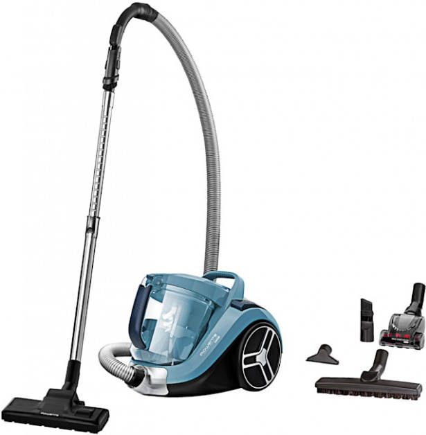 Rowenta Cycloonstofzuiger zonder stofzak Blauw/Zwart