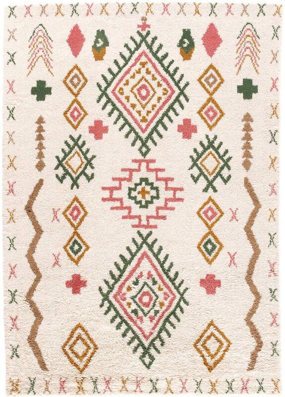 LA REDOUTE INTERIEURS Tapijt berber stijl, in wol, Tobi