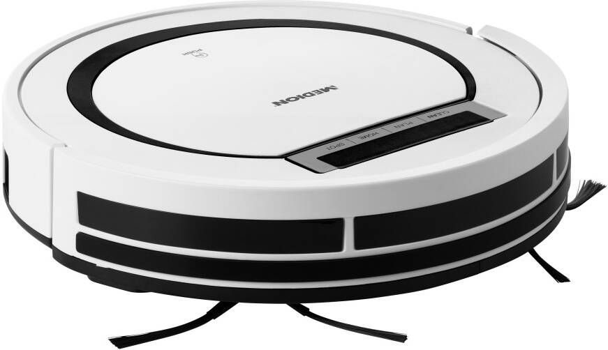 MEDION Robotstofzuiger MD 18600 voor diverse vloeroppervlaktes | 2600 mAh accu | geschikt voor dierharen | 90 Min. gebruiksduur | programmeerbaar