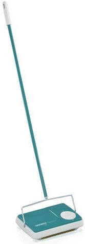Leifheit Tapijtveger Regulus Turquoise En Wit 11700
