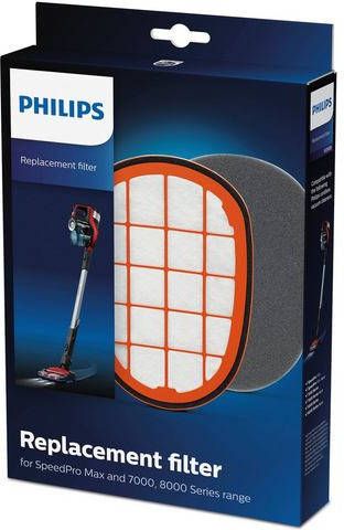 Philips Filterset FC5005/01 voor SpeedPro Ma/oplaadbare stofzuiger(set, 2 delig )