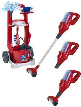 Klein Kinder schoonmaaktrolley Vileda met stofzuiger, made in germany