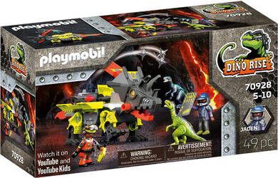 Playmobil ® Constructie speelset Robo Dino vechtmachine(70928 ), Dino Rise Gemaakt in Europa(49 stuks )