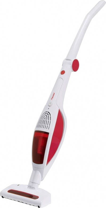 Bestron AVC1000R 2 in 1 draadloze stofzuiger(rood/wit )