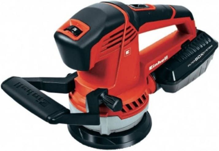 Einhell TE RS 40 E Excentrische schuurmachine in koffer 400W 125mm variabel