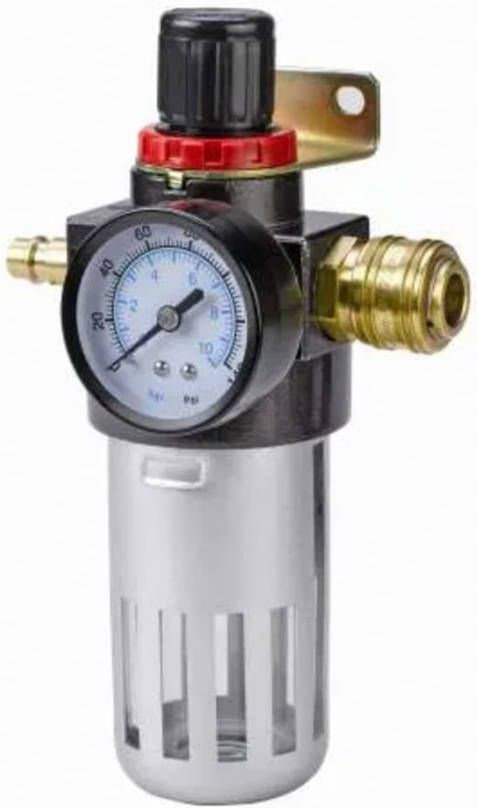 Einhell 4134200 Filter + Drukregelaar 1/4" buitendraad voor luchtcompressor
