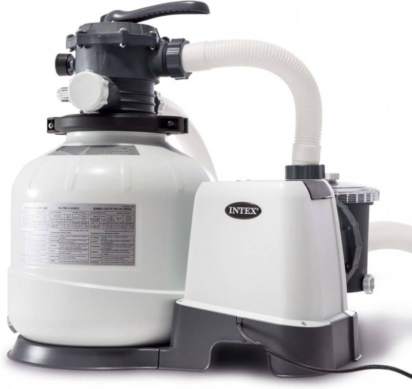Intex Zandfilterinstallatie Krystal Clear Pompvermogen ca. 2, 8 m³/h