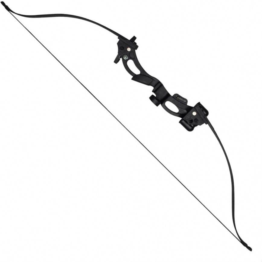 VIDAXL Recurveboog voor jeugd met accessoires 49" 20 lb