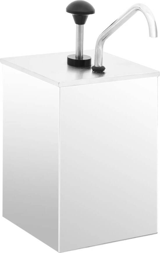 vidaXL Sausdispenser 3, 5 L roestvrij staal