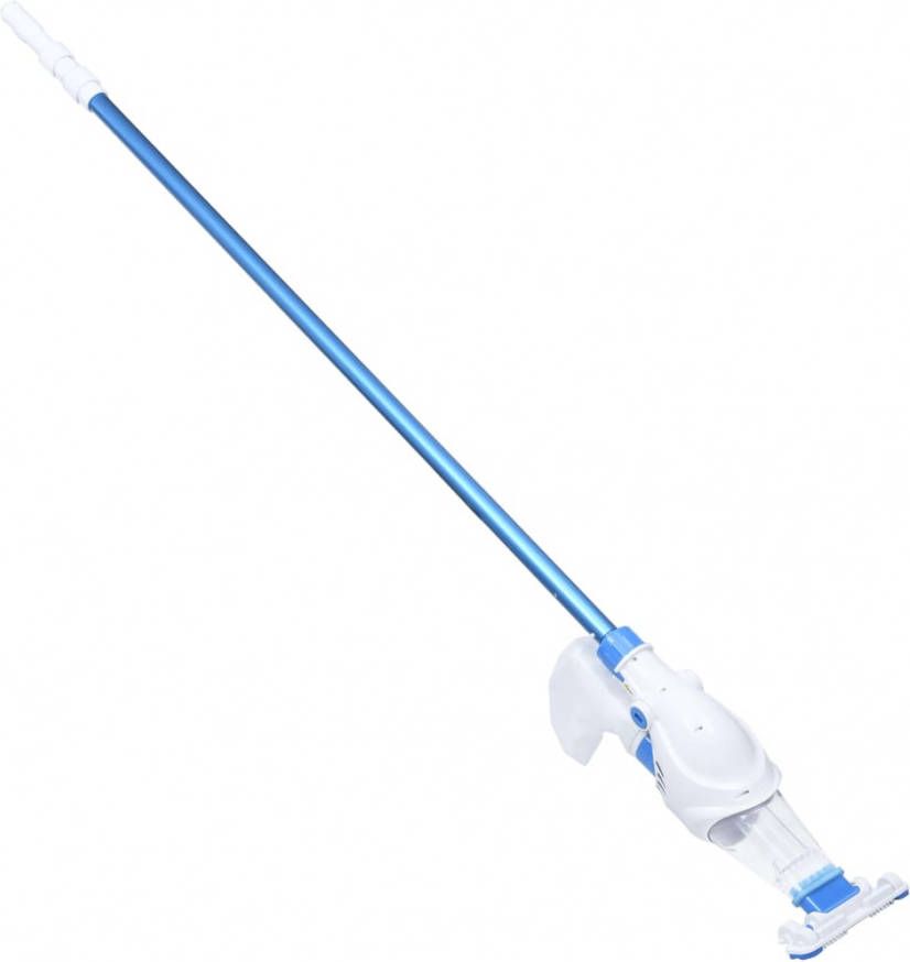 VIDAXL Stofzuiger en palenset voor bovengrondse zwembaden