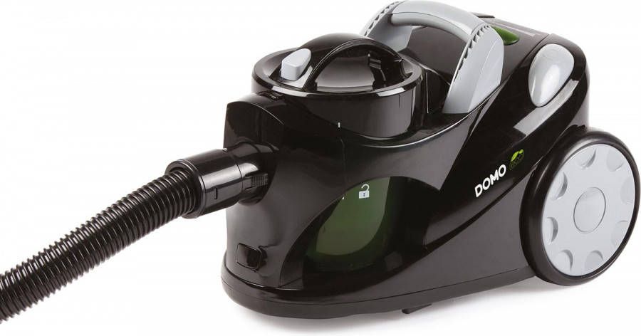 Domo stofzuiger zonder zak, 700 W, zwart