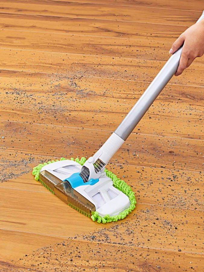 KLiNGEL 2 in 1 stofzuigeropzetstuk inclusief afneembare microvezelhoes Groen/Wit